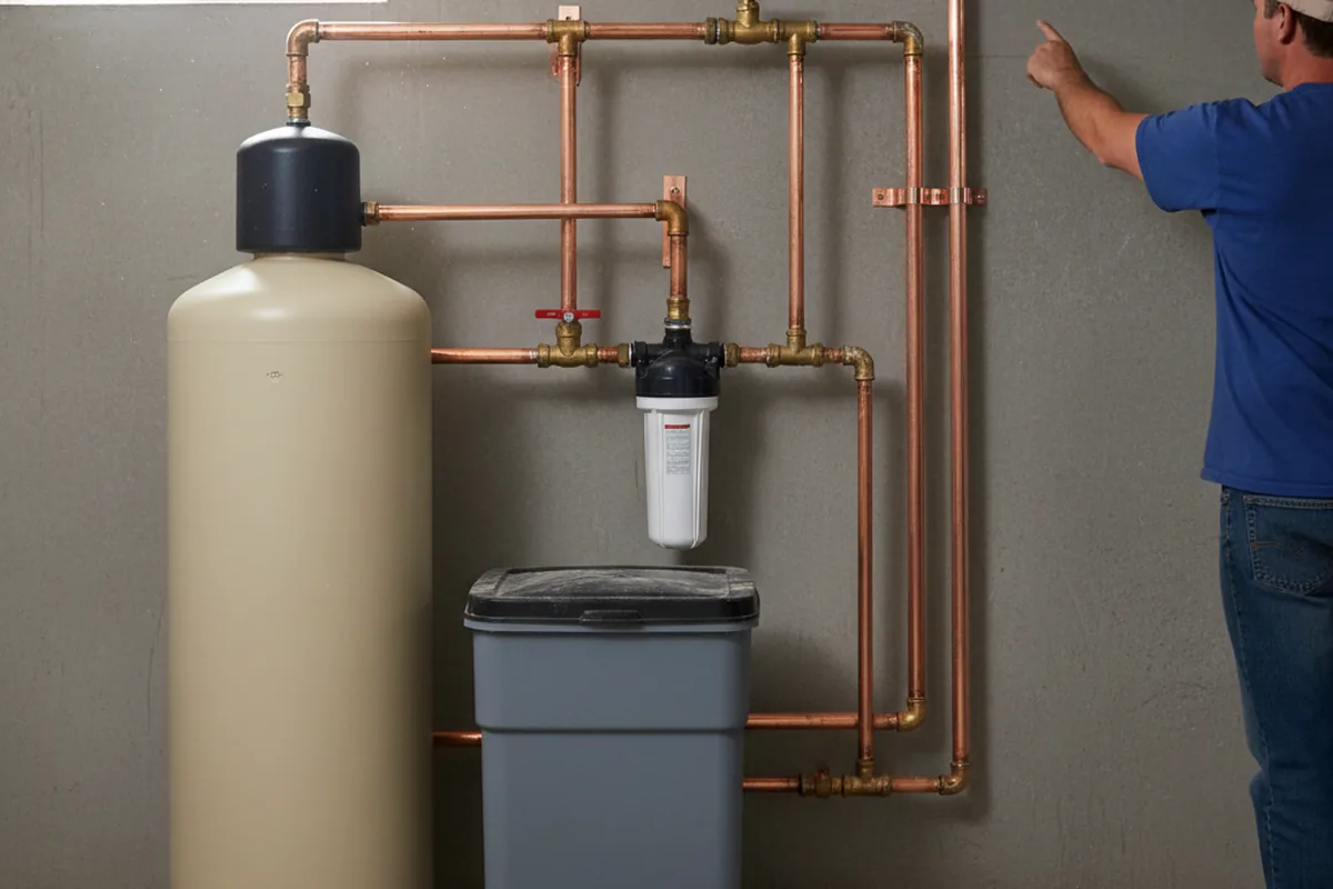 Whole-house water treatment system installed in Cotati
